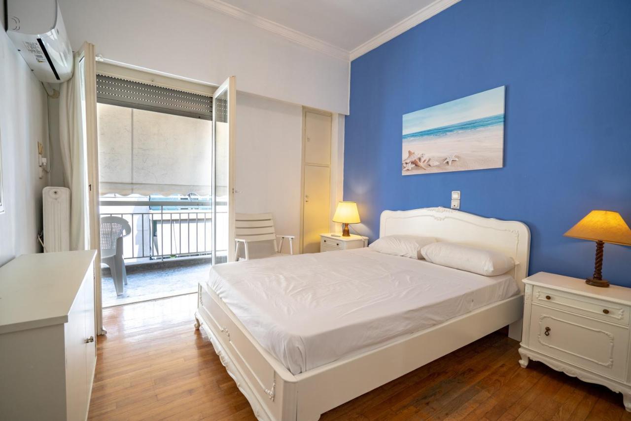 אתונה Larissa Station Metro St. 2 Bedrooms 3 Pers. Flat מראה חיצוני תמונה