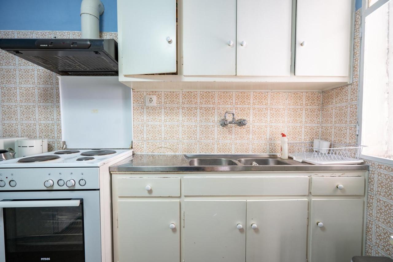 אתונה Larissa Station Metro St. 2 Bedrooms 3 Pers. Flat מראה חיצוני תמונה