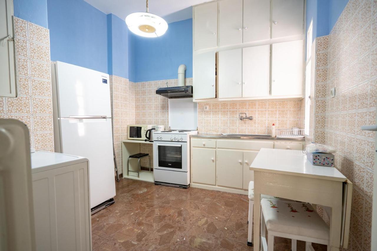 אתונה Larissa Station Metro St. 2 Bedrooms 3 Pers. Flat מראה חיצוני תמונה